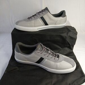 Sean John Casual Lace Up Men's Shoes/Sneakers Size 12 Beige/Gray/Black